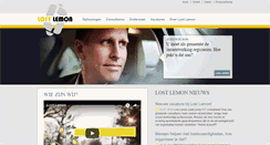 Desktop Screenshot of lostlemon.nl