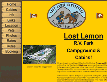 Tablet Screenshot of lostlemon.com